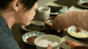 小栗旬 吃货   享受 美食 满足