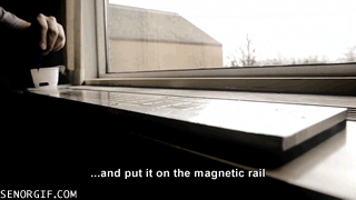 磁铁 magnets 来回 打球