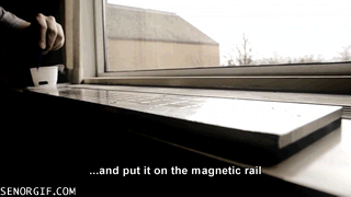 磁鐵 magnets 來回 打球