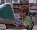 电脑 小孩