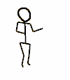 火柴人 星期五 跳舞  逗逼 动画 简笔画 stick figure