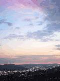 天空 白云 山脉 风景