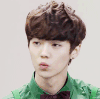 鹿晗 luhan 嘟嘴 超可爱