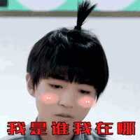 soogif soogif出品 王俊凯 我是谁我在哪