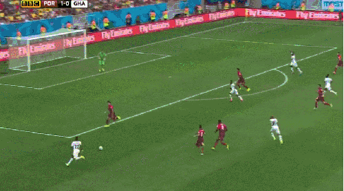 加纳 吉安 头球破门 巴西世界杯 葡萄牙 足球