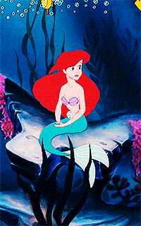 小美人鱼 迪斯尼动画 爱丽儿 可爱 性感