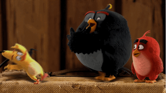 愤怒的小鸟 Angry Birds movie 街舞 头旋 斗舞 起哄 转圈