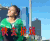 奔跑吧兄弟 张蓝心 快去抢钱 挥手