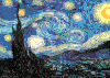梵高 星空 油画 3D