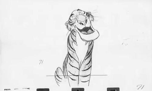 老虎 跳跳虎 说话 迪士尼 手绘 简笔画