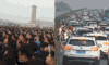 假期 堵车 景点 盛况