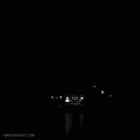 闪电 黑夜 阴天 公路
