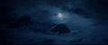 夜空 月亮 寂静 云朵