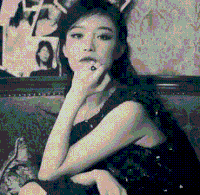 女神 性感 黑白配 迷人