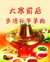 大寒 节气 素材