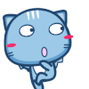 卡通 猫咪 搞笑 可爱 最糗表白