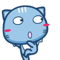 卡通 猫咪 搞笑 可爱 最糗表白