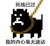我的内心毫无波动 狗狗 黑白 搞笑