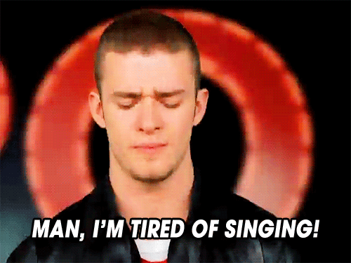 贾斯汀·汀布莱克 Justin+Timberlake 投入 唱歌