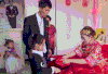 新婚快乐 结婚 新娘新郎 婚礼 幸福