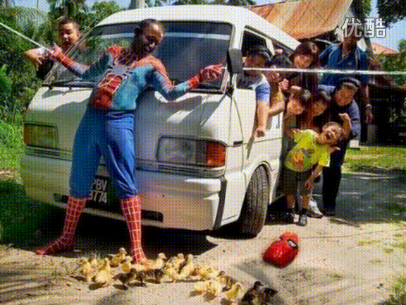 汽车 照片 蜘蛛人 是弹簧吗
