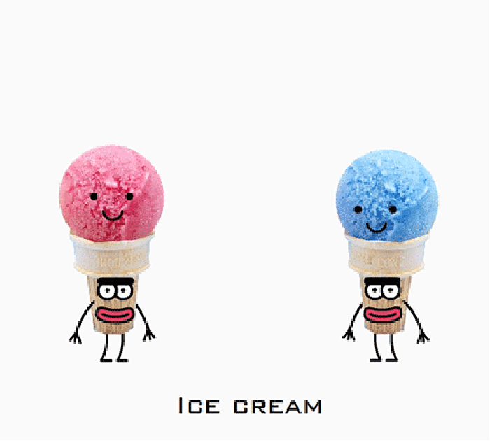 冰淇淋 球体 炎热 夏天