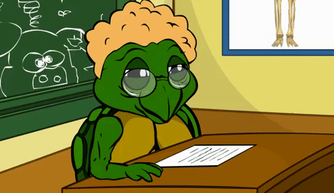 老师 说话 海龟 感兴趣 estudiosanimeco 教授