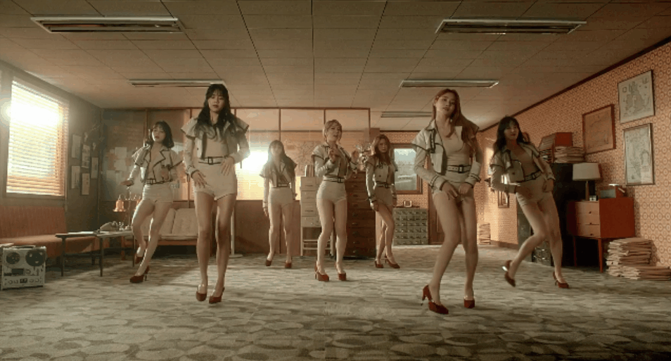 AOA Excuse&Me MV 大长腿 性感 跳舞