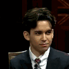 挑眉 田原皓 紧张 综艺 脱口秀 英国代表 观望 非正式会谈