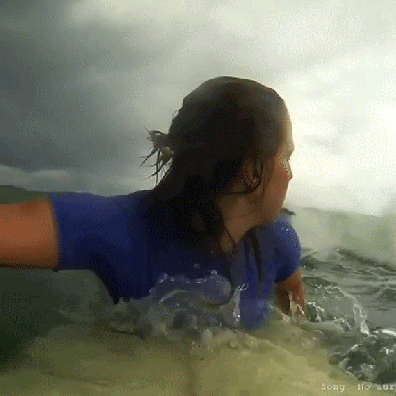 冲浪 运动 海洋 海浪 撞击 surfing
