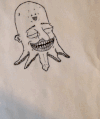 抽象 章鱼 恶搞 简笔画 动态图