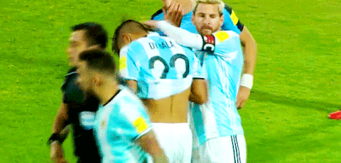 阿根廷 运动员 足球 祝贺