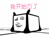 翻滚的 熊猫 装逼  方块