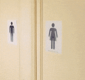 图标 厕所 门 性别
