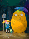 下雨 雨伞 宫崎骏 动漫