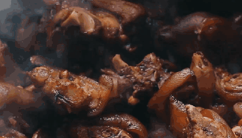 一厨作 料理制作 猪蹄 美食 酱油 黄豆酱