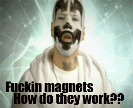 磁铁 奇迹  东西是如何工作的,疯狂的小丑一团