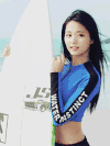 韩星 美女 海边 性感