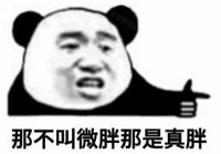 暴漫 文字表情包 那不叫微胖那叫真胖 搞笑 逗沙雕