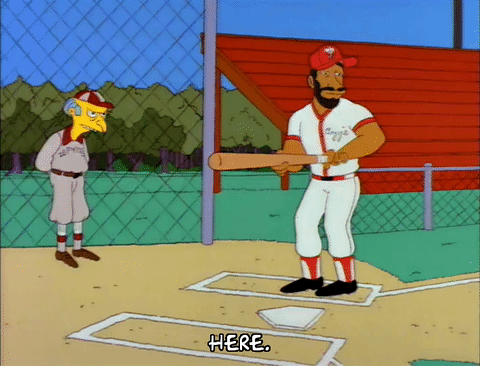 垒球 softball 辛普森 飞了 接球