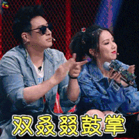 中国新说唱 邓紫棋 潘玮柏 双叒叕鼓掌 赞 soogif soogif出品