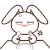 表情包 饭呢 默默 默默兔