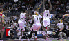 篮球 NBA 比赛 抢球