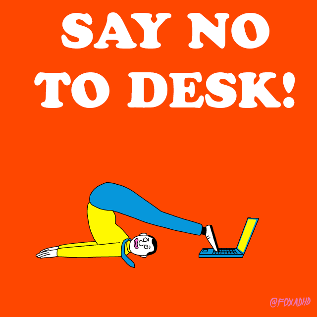 瑜伽 健身 拉伸 没书桌