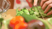 沙拉  企鹅 蔬菜  西红柿