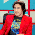 markiplier 红色衣服 采访 帅气 性感