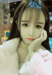 美女 气质 可爱 眼神