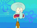 海绵宝宝 SpongeBob 章鱼哥 崩溃 懵逼 日常 血丝 颜艺