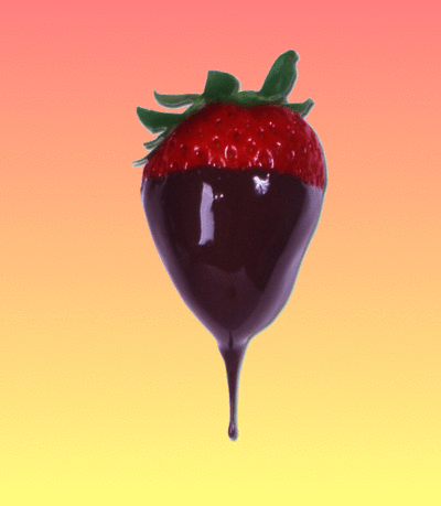 草莓 strawberry food 巧克力 摇晃的食物