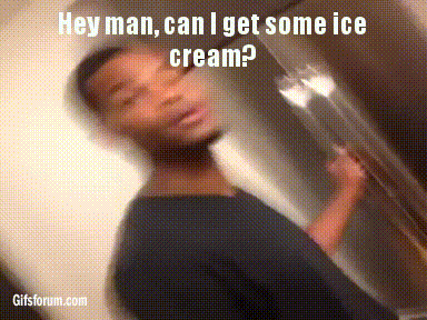 冰激凌 老外 对话 冰箱